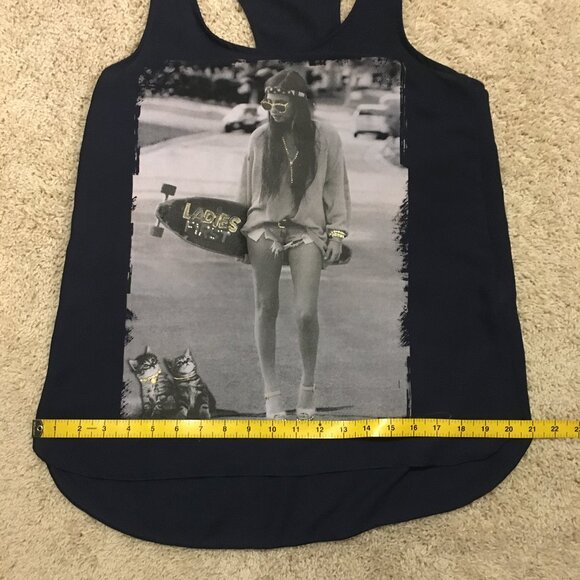 Lipsy 'Ladies First' + Kittens Racerback Tank Top - Picture 12 of 14